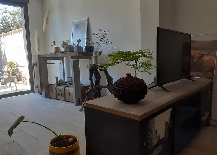 Loft Avec Clim, Parking Et Jardin Proche De La Prázdninový dům *